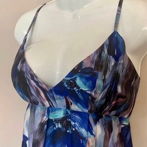 Silky Beachy Romantic Maxi Dress size 6